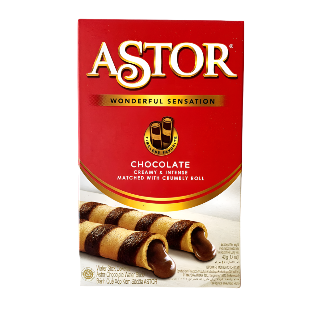 Astor Chocolate Roll Box 40g