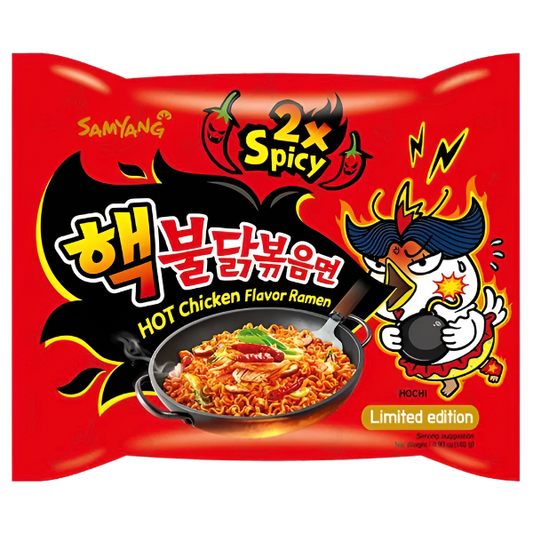 Samyang 2x Hot Chicken Flavour Ramen Noodles