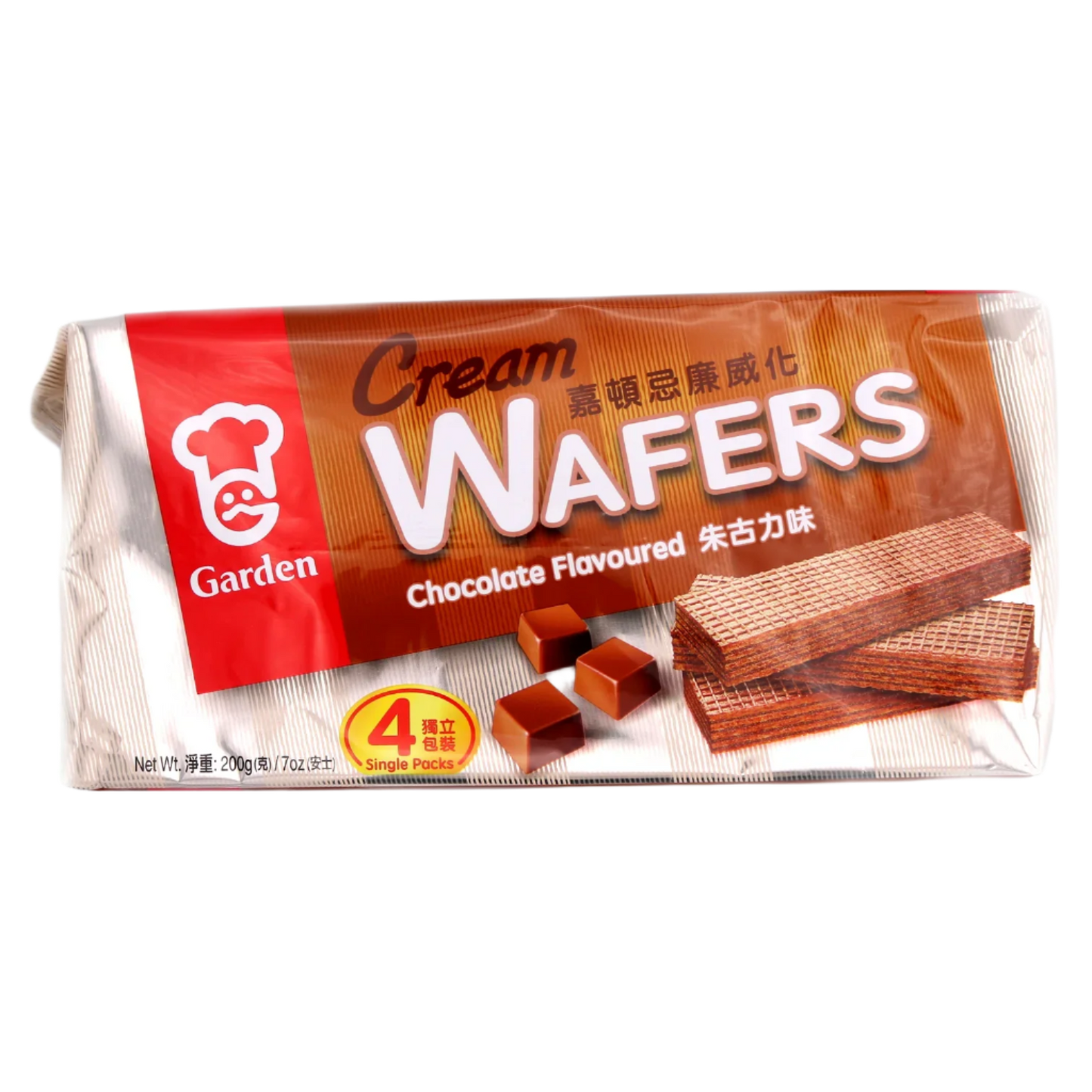 Garden Cream Wafers Chocolate Flavoured