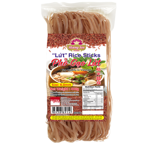 Huong Sen Lut Rice Sticks 4mm