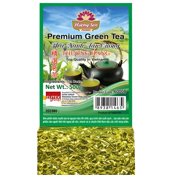 500g Premium Green Tea Tra Xanh Tan