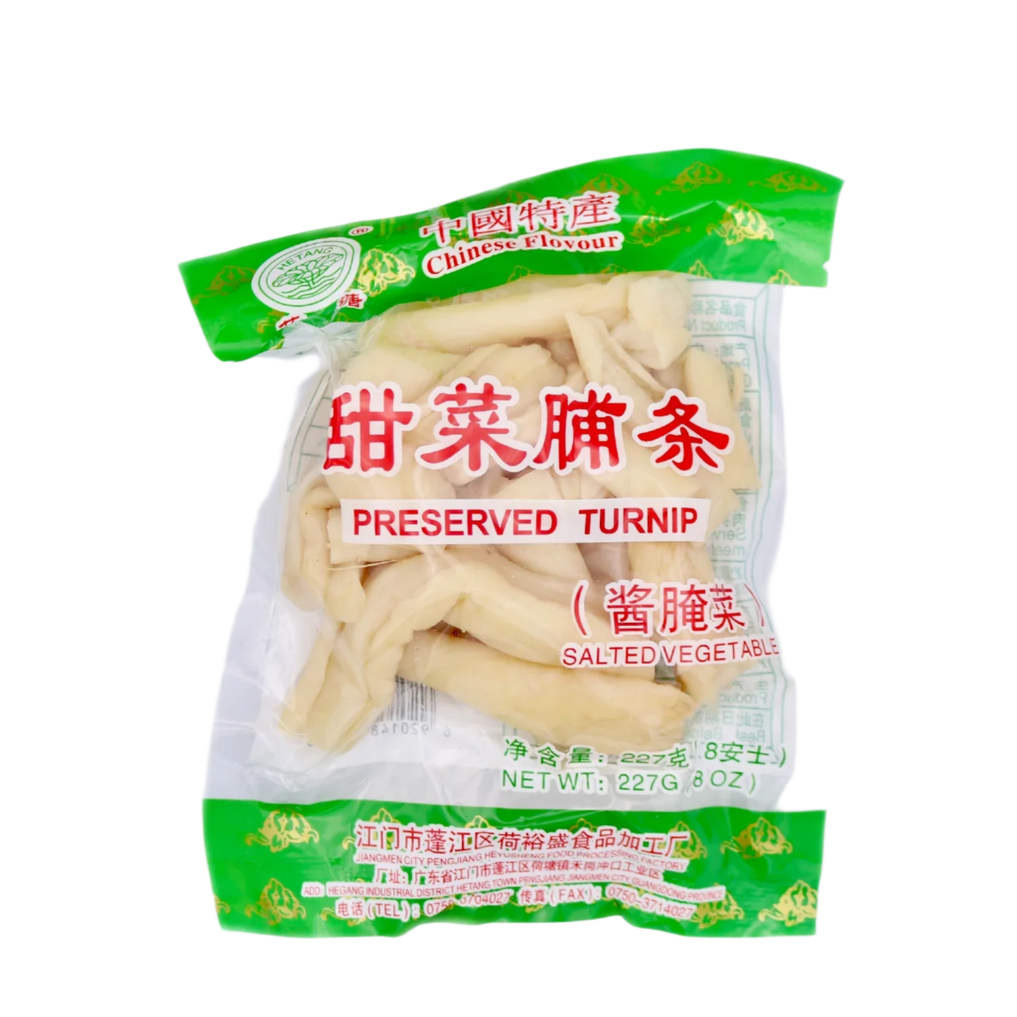 Hetang Preserved Turnip 227g