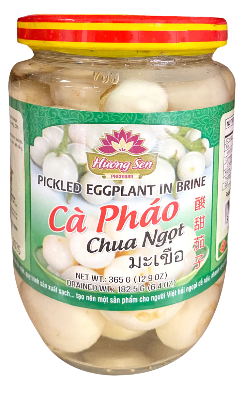 Huong Sen Pickled Eggplant in Brine