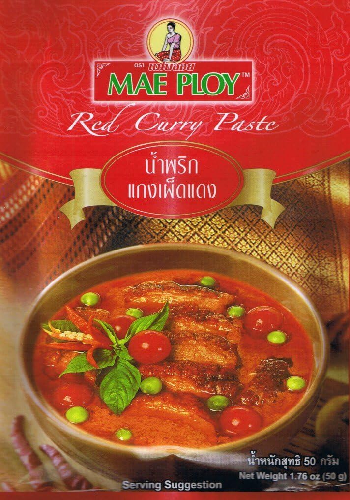 Mae Ploy Thai Red Curry Paste
