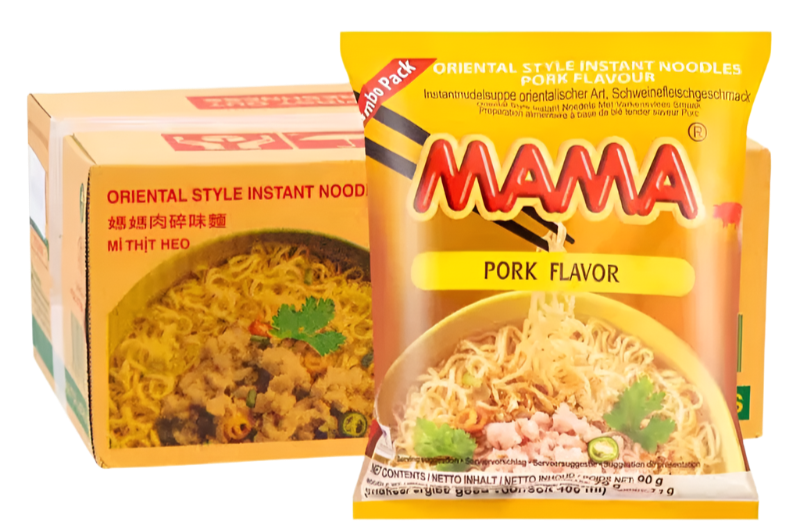Mama Oriental Style Instant Noodles (Pork Flavour) (30 pcs)