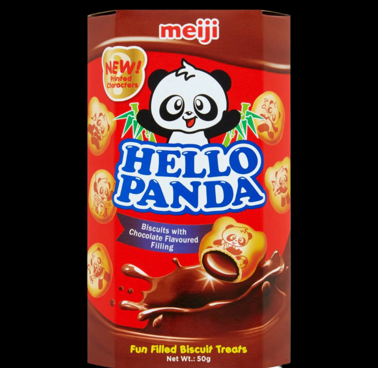 Meiji Hello Panda Chocolate Filled Biscuits