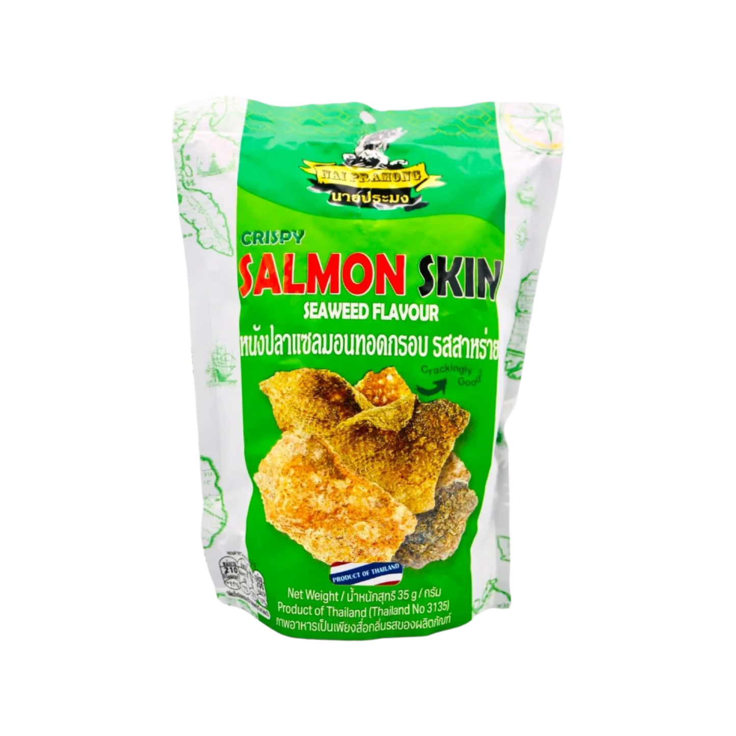 NAI Pramong Crispy Salmon Seaweed Flavour Sanck