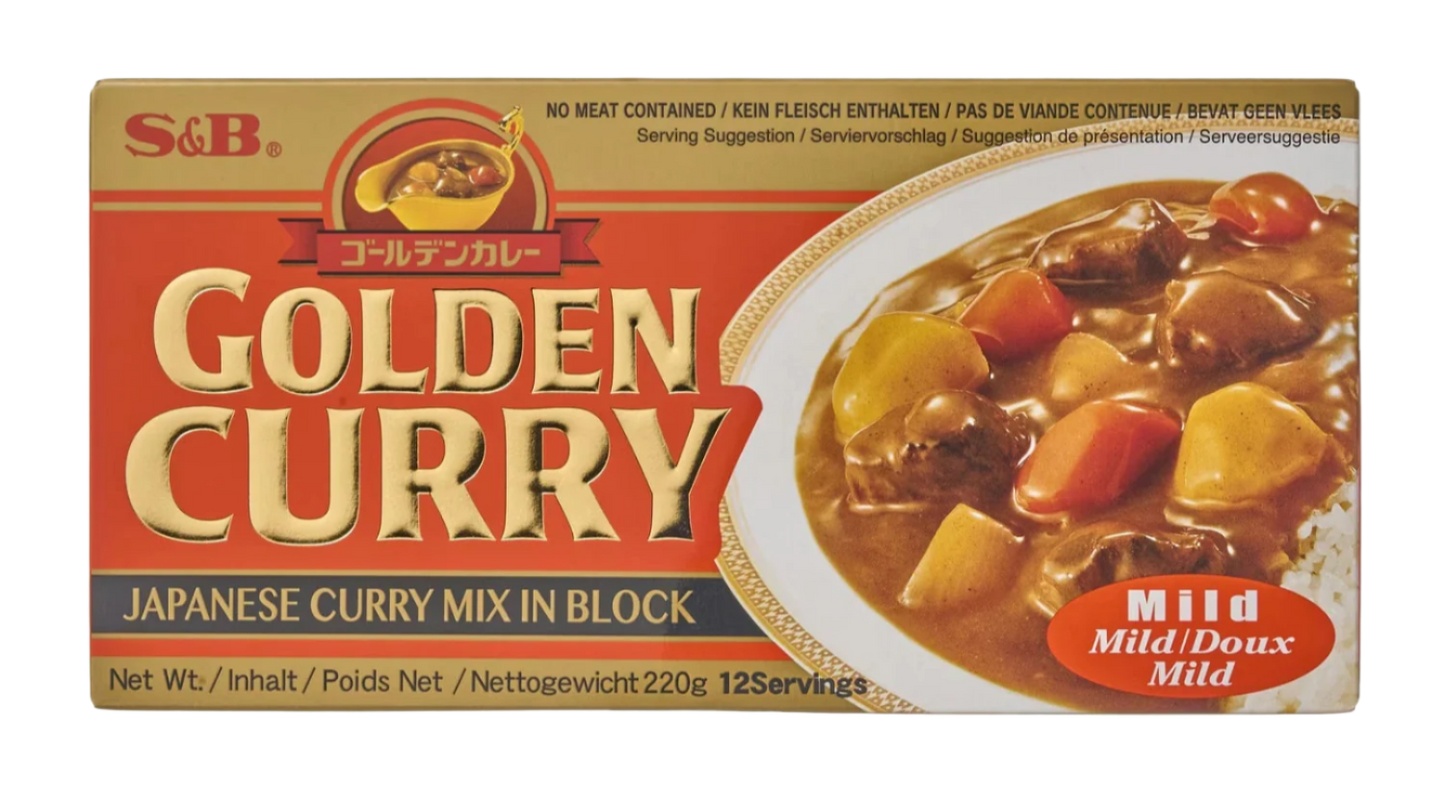 S And B Golden Curry Sauce Mild