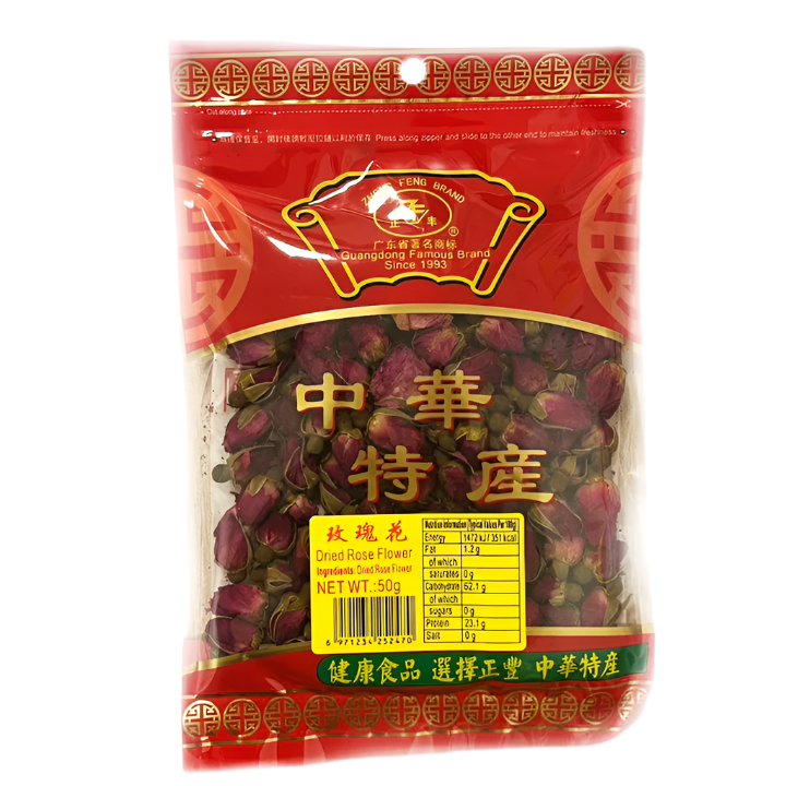 Zheng Feng Dried Rose Flower 50g