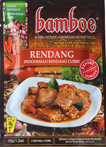 Bamboe Rendang Indonesian Rendang Curry spice