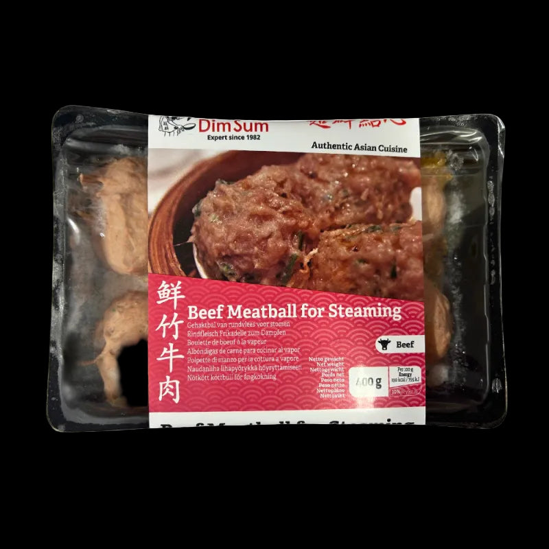 Beef Meatball Dim Sum For Steaming