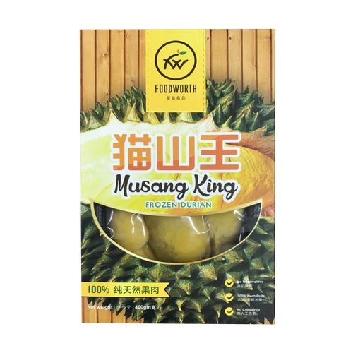 Frozen Musang King Durian 400g