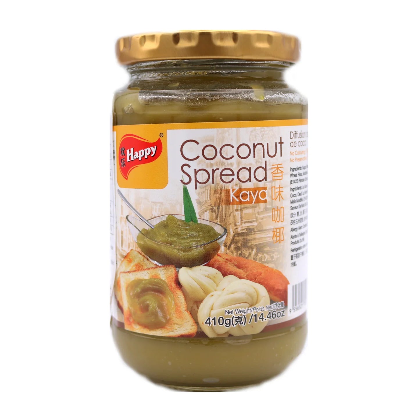 Happy Brand Coconut Spread 410g