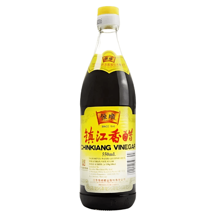 Heng Shun Black Rice Vinegar 550ml - The Tasty Wok