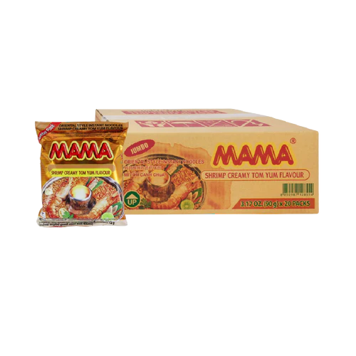 Full box of 20 packs Mama Shrimp Creamy Tom Yum