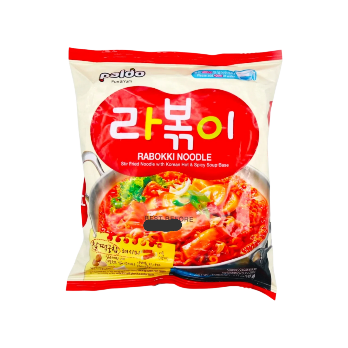 Paldo Rabokki Noodles Pack