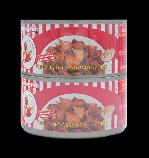 หอยลายทอด 2x90g (ปลาสมิ่ง)