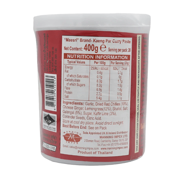 THAI Jungle Curry Paste - The Tasty Wok