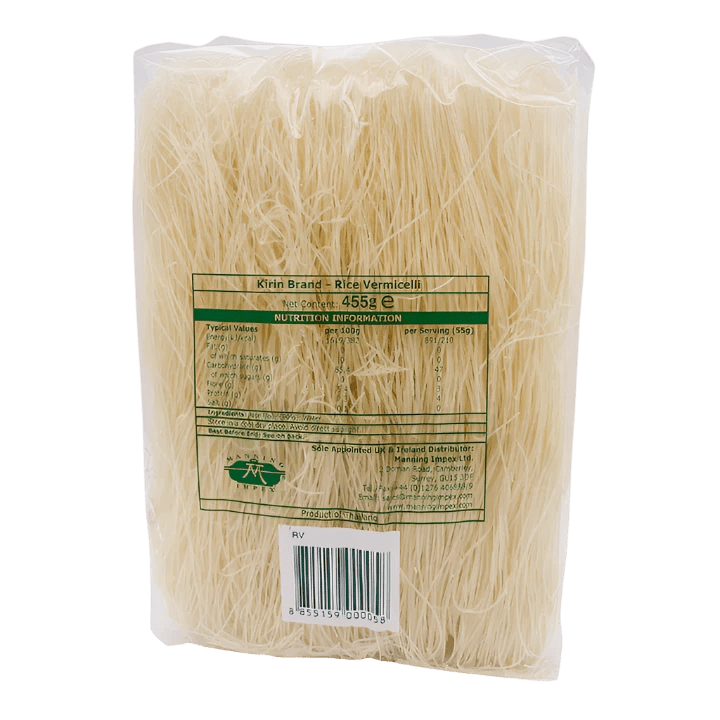 Thai Rice vermicelli 455g - The Tasty Wok