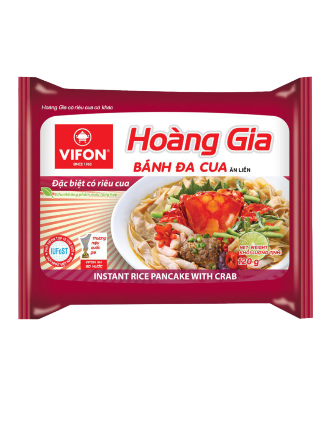 vifon hoang gia rice pancake with crab