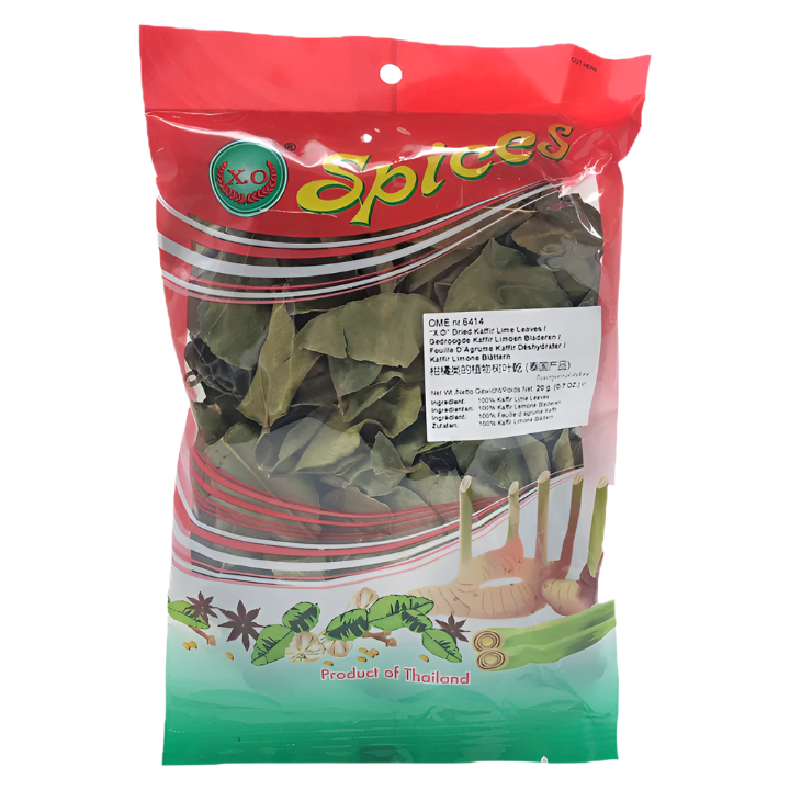 Dried Kaffir Lime Leaves