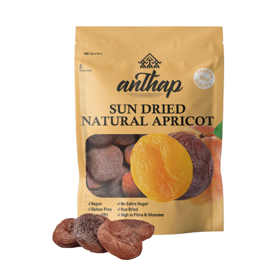 Natural Sun Dried Apricot; is especially rich in potassium.  It is also good for dental health. Dried apricot is very rich in natural fiber. Thus, it protects the intestines, relieves digestive problems and balances blood sugar.

Sun Dried Apricots are organically grown and naturally dried in the sun, with no added sugar, preservatives or additives.

Ingredients: 100% Natural Dried Apricots.

Allergy Warning: this product may contain other nuts, peanuts and seeds