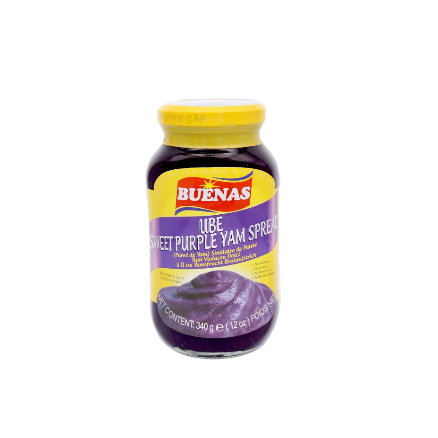 Buenas Ube Sweet Purple Yam Spread