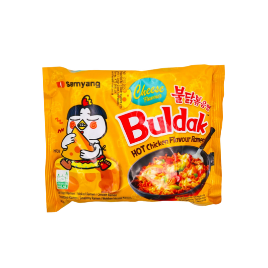 Buldak Cheese Flavoured Hot Chicken Ramen Noodles