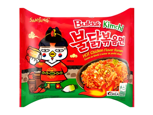 Samyang Kimchi Hot Chicken Ramen Noodles