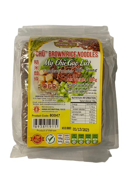 Huong Sen Chu Brown Rice Noodles 400g

