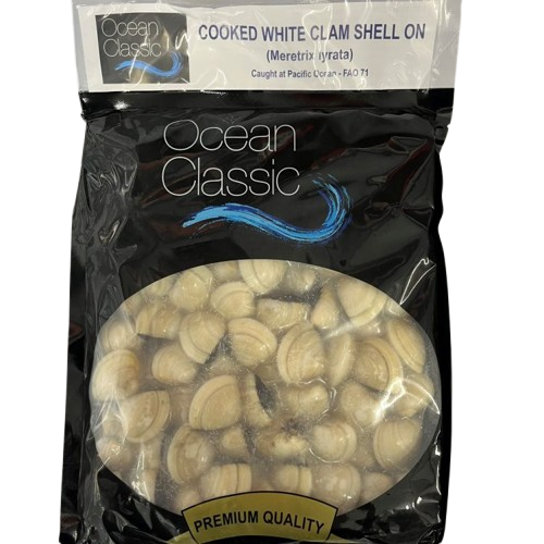 Ocean Classic Cooked Shell on White Clams 1kg