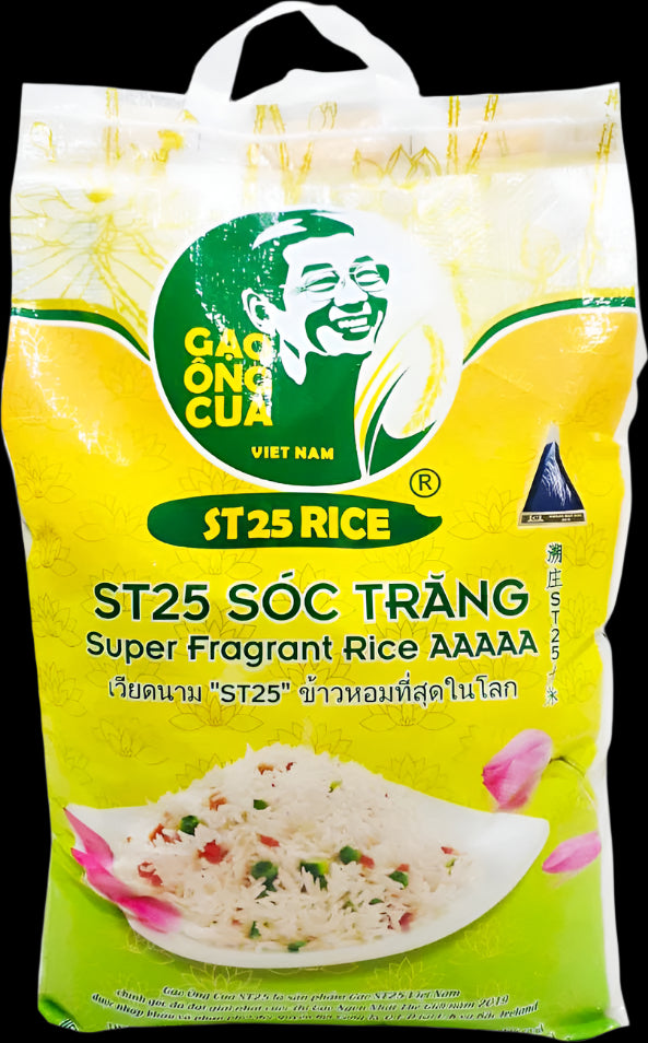 Gạo Ông Cua ST25 Super Fragrant Rice 10kg