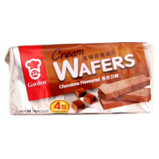 Garden Cream Wafers Chocolate Flavoured