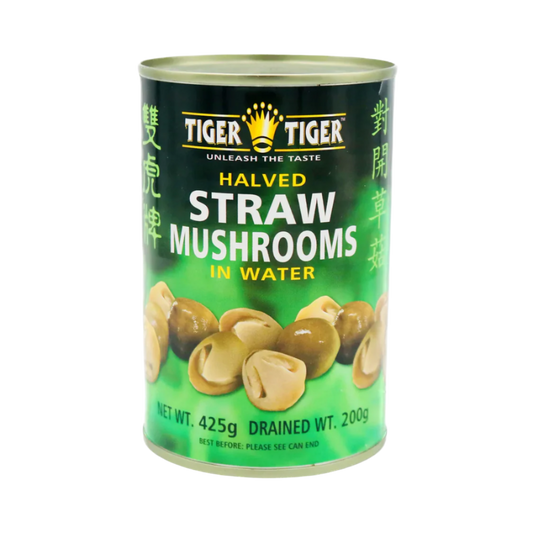 Halved Straw Mushrooms Tiger Tiger 425g