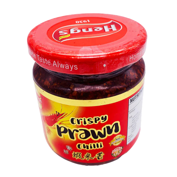 Hengs Crispy Prawn Chilli Bottle