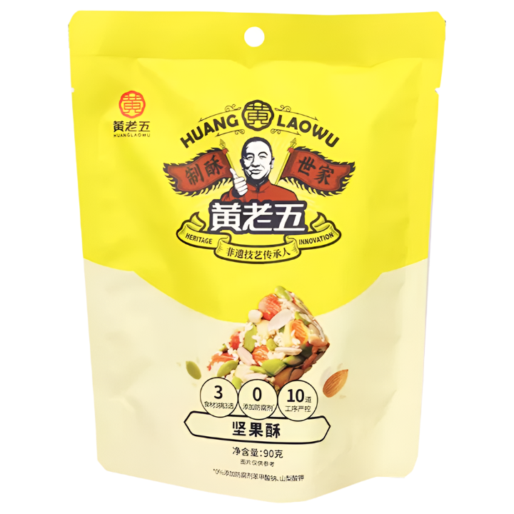 Huang Lao Wu Nut Crisp 90g