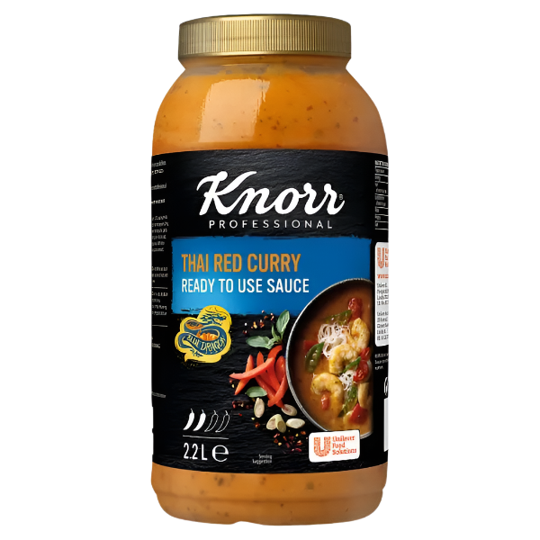 Knorr Professional Thai Red Curry sauce jar 