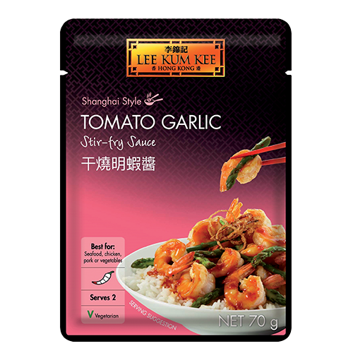Lee Kum Kee Tomato and Garkic Stir Fry Sauce Sachet 70g