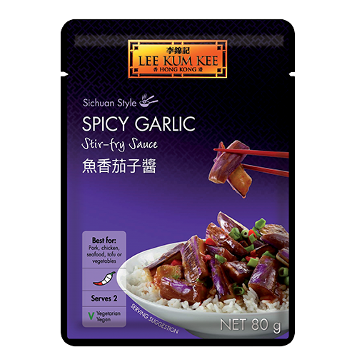 Lee Kum Kee Spicy Garlic Stir Fry Sauce 80g Sachet