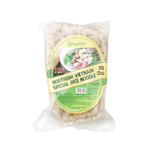 Longdan Northern Vietnam Special Rice Noodles Mi Chu 400g