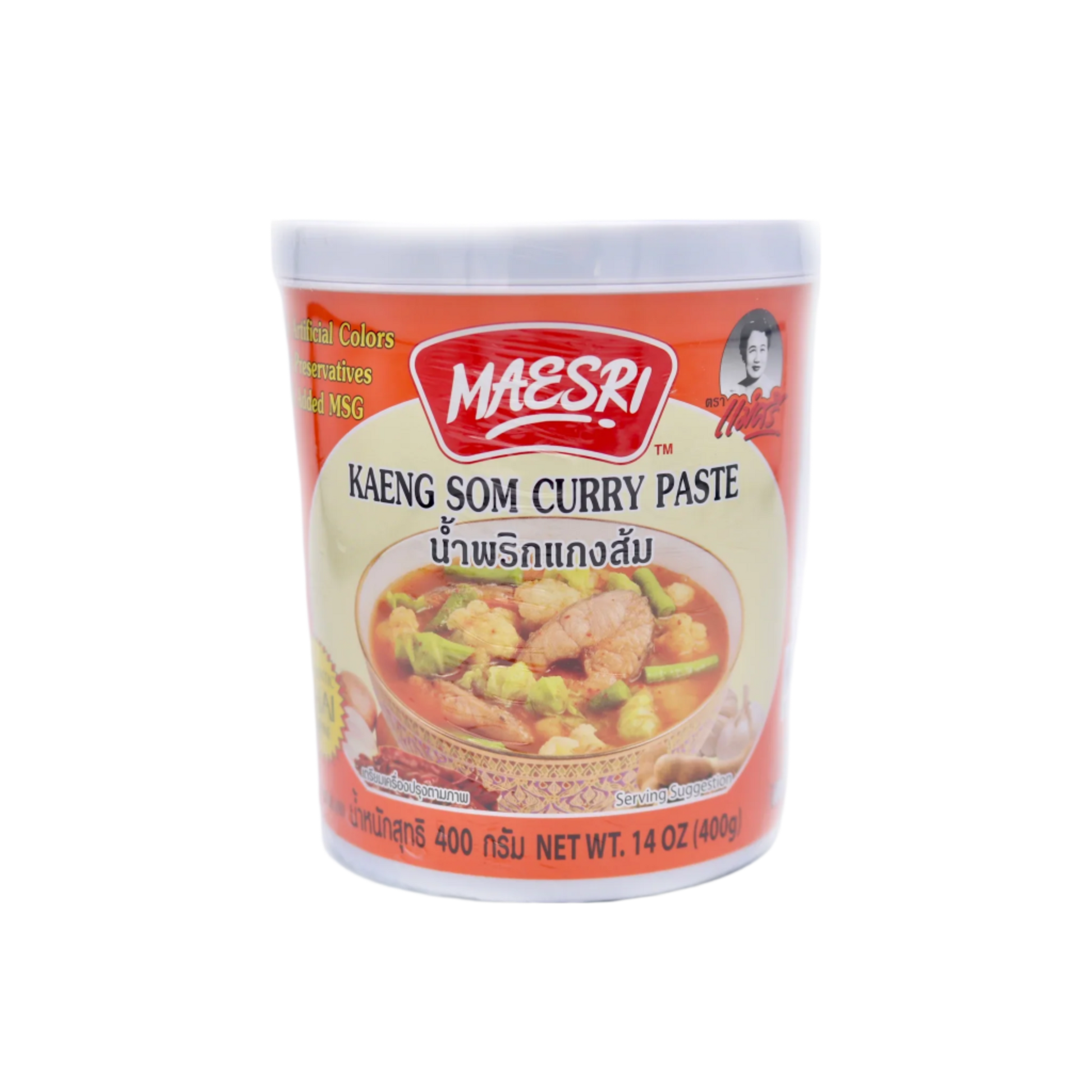 Maesri Kean Som Curry Paste 400g