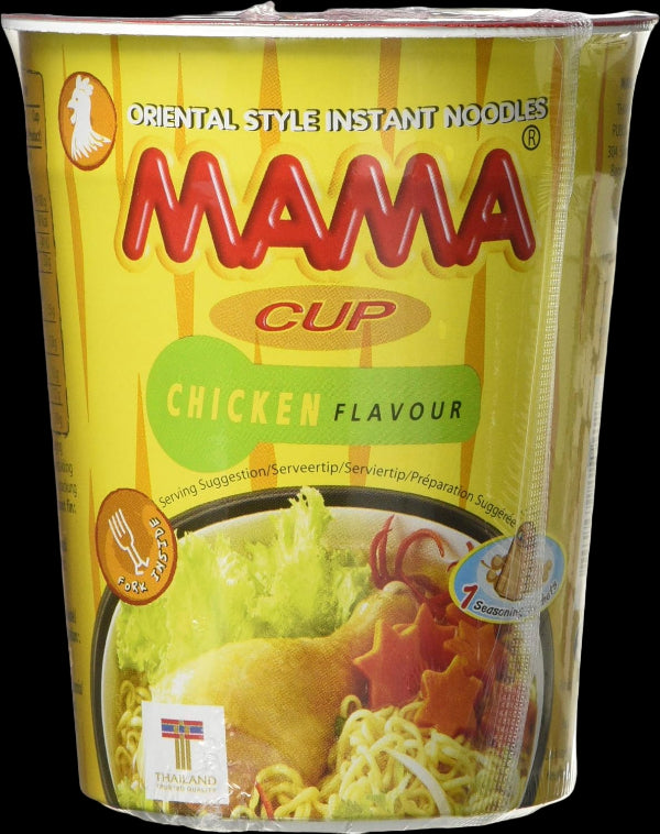 Mama Cup Oriental Style Instant Noodles Chicken Flavour