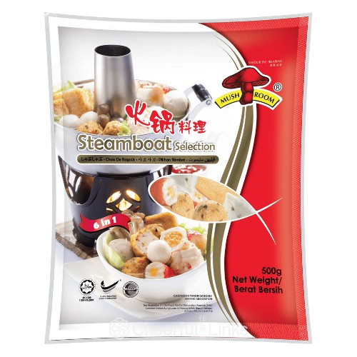 6 in 1 Steamboat Selection By Mushroom 500g