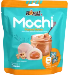Royal Family Peanut Butter Mochi