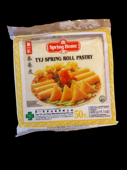 Spring Home TYJ Spring Roll Pastry 6" 50 Sheets Frozen