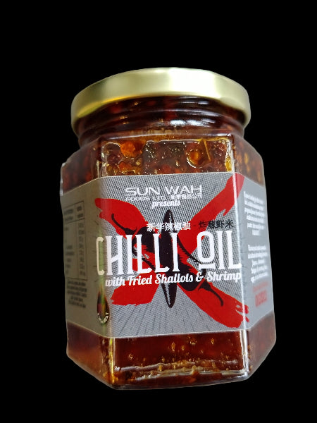 Sun Wah Chilli Oil With Fried Shallots & Shrimp