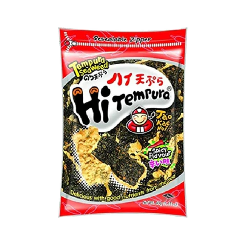 Tao Kae Noi Hi Tempura Seaweed, Spicy Flavour 40g
