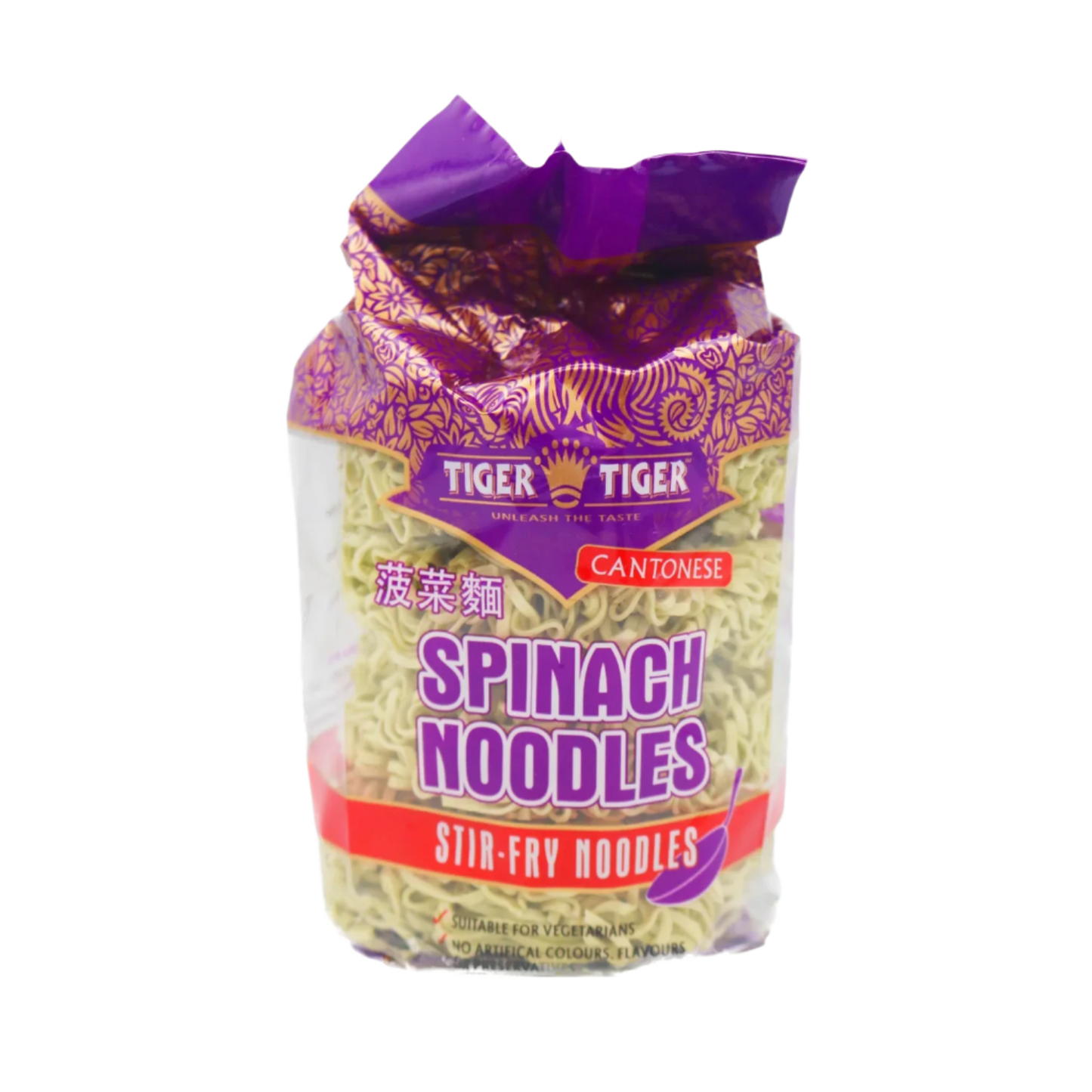 Tiger Tiger Spinach Noodles 250g