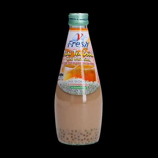 V Fresh Thai Tea Drink With Basil Seeds