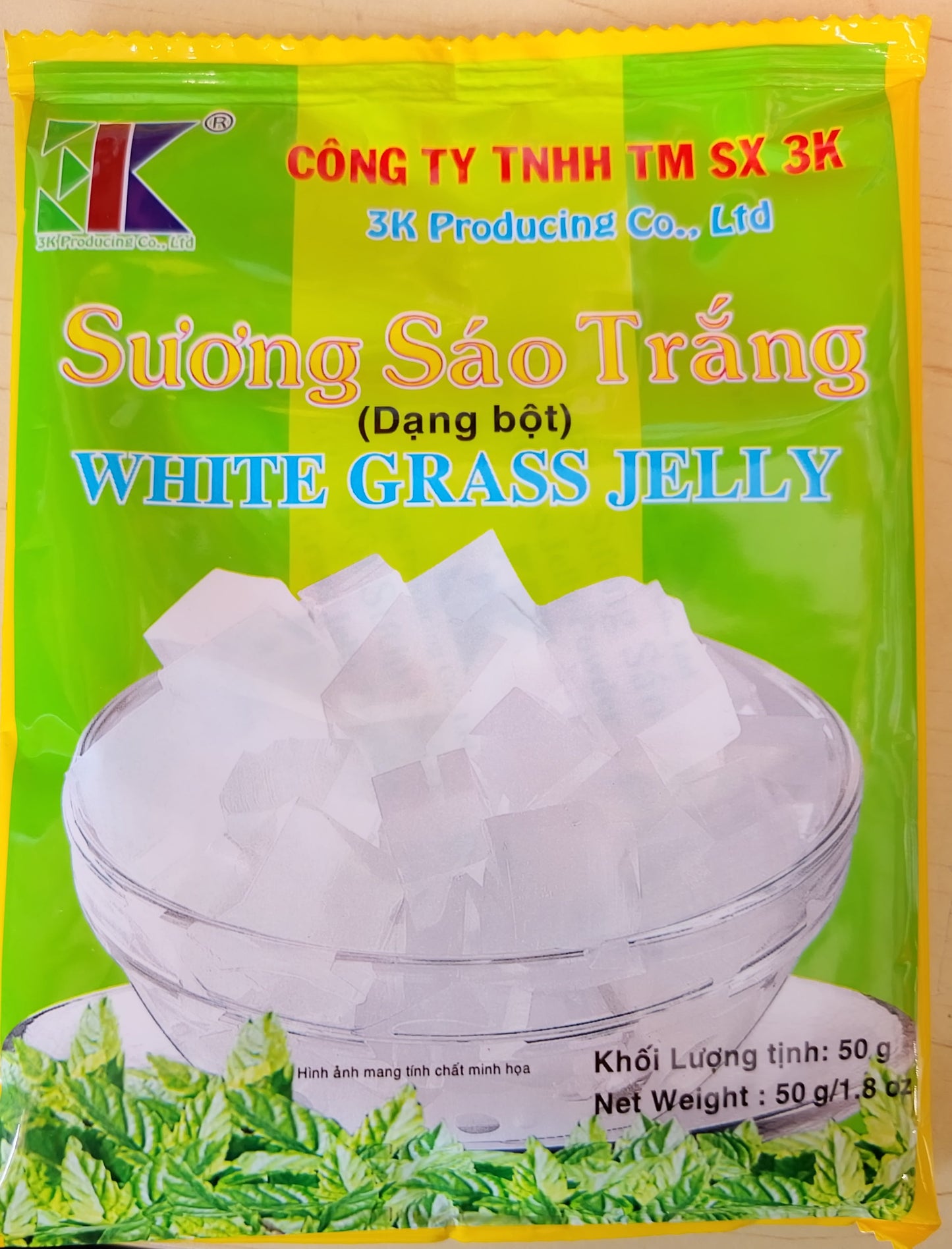 White Grass Jelly 50g